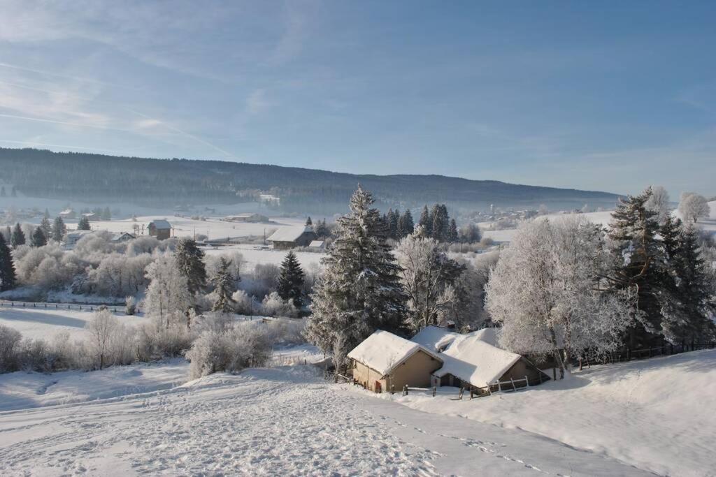 Gite Du Fourperet-Parc Naturel Du Haut-Jura Longevilles-Mont-dʼOr 외부 사진